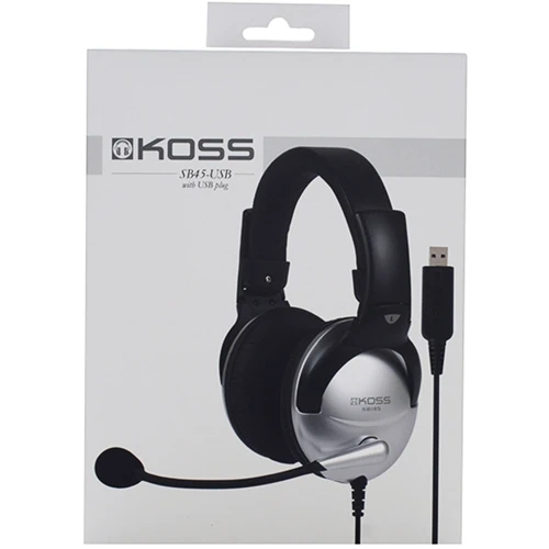 Наушники Koss SB45 USB: Тип конструкции полноразмерные