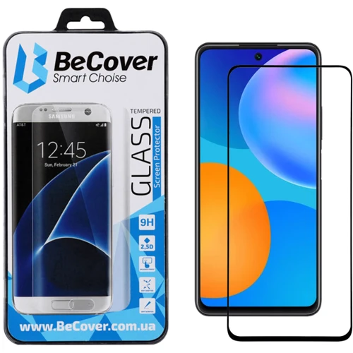 Аксессуар для смартфона BeCover Tempered Glass Black for Huawei P Smart 2021 (705381)