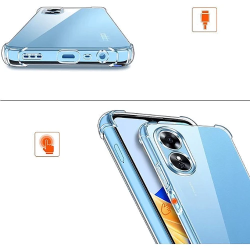 Чехол для телефонов BeCover TPU Case Anti-Shock Clear for Oppo A17 (708894): Тип накладка на заднюю часть