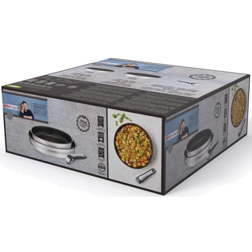 Tefal Ingenio Jamie Oliver 3 предмети (L9569053): Матеріал корпусу нержавеющая сталь