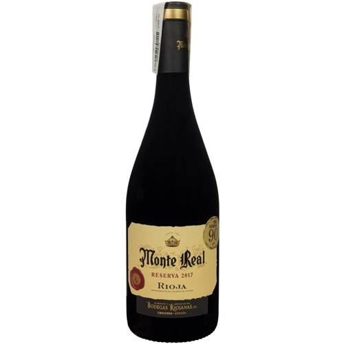 Вино Monte Real de Familia Reserva 2017 красное сухое 0.75 л (FSH_8410030407694)