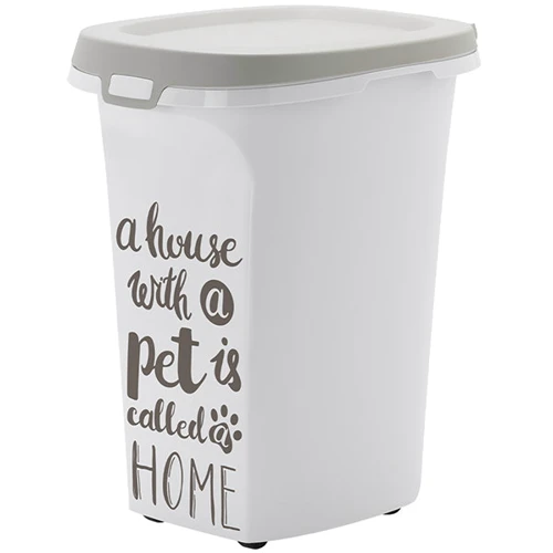Контейнер Moderna Pet Wisdom Trendy Story для хранения корма 36.5x29.5x42.5 см серый (AF540330)