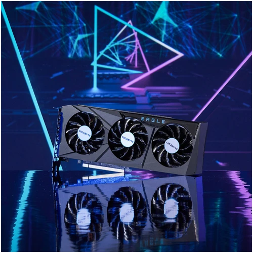 Видеокарта GIGABYTE GeForce RTX3070 8Gb EAGLE OC 2.0 LHR (GV-N3070EAGLE OC-8GD 2.0) фото 8