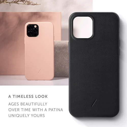 Чехол для iPhone Native Union Clic Classic Case Black (CCLAS-BLK-NP20S) for iPhone 12 mini фото 5