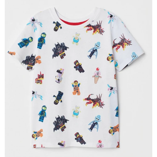 Футболка Lego H&M 1112-7133599 104 см белая