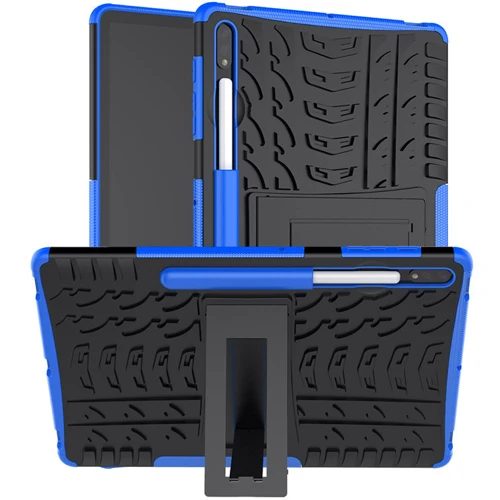Аксессуар для планшетных ПК BeCover Shockproof Blue for Samsung Galaxy Tab S7 FE 12.4 SM-T735 / S7 Plus SM-T975 (707137): Материал пластик