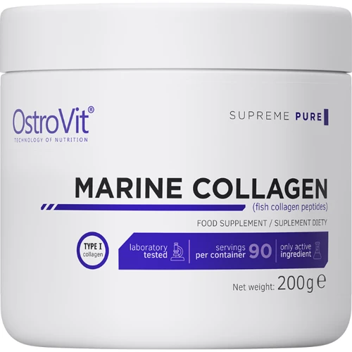 OstroVit Marine Collagen Морской коллаген натуральный 200 г