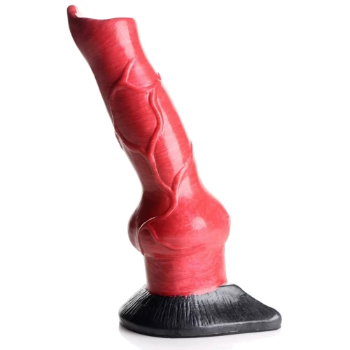 Фантазійний фалоімітатор Пекельна Гонча Creature Cocks Hell-Hound Canine Silicone Dildo: Призначення Вагінальні