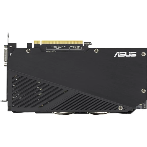 Видеокарта ASUS GeForce GTX 1660 DUAL OC EVO 6GB (DUAL-GTX1660-O6G-EVO): Исполнение Двухслотовое