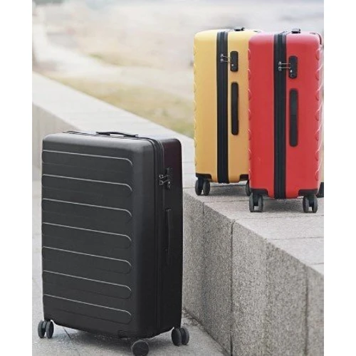Чемодан Xiaomi RunMi Ninetygo Business Travel Luggage 20" S красный (6970055346696): Фактура Тиснение, Матовая