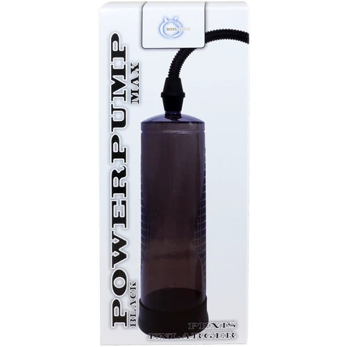 Вакуумная помпа BOSS Power Pump Black MAX Penis Enlarger