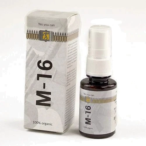 Спрей для усиления потенции M16: Форма выпуска Спрей