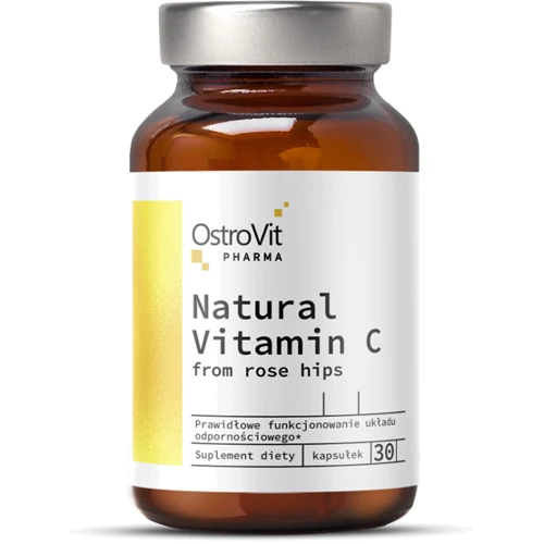 OstroVit Pharma Natural Vitamin C від Rose Hips Вітамін С 30 капсул