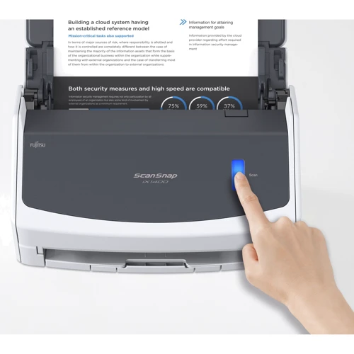 Сканер Fujitsu ScanSnap iX1400 (PA03820-B001): Максимальна зовнішня розрядність кольорового сканування, біт 24