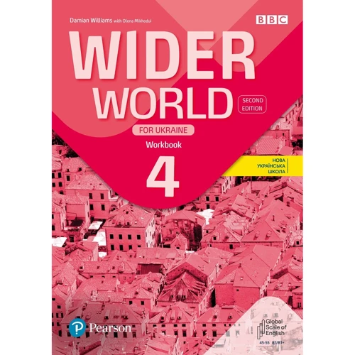 Wider World 2nd Ed for Ukraine 4 Workbook+App