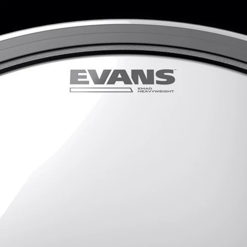 Пластик для бас-барабану EVANS 22" EMAD HEAVYWEIGHT: Кількість шарів Двошаровий