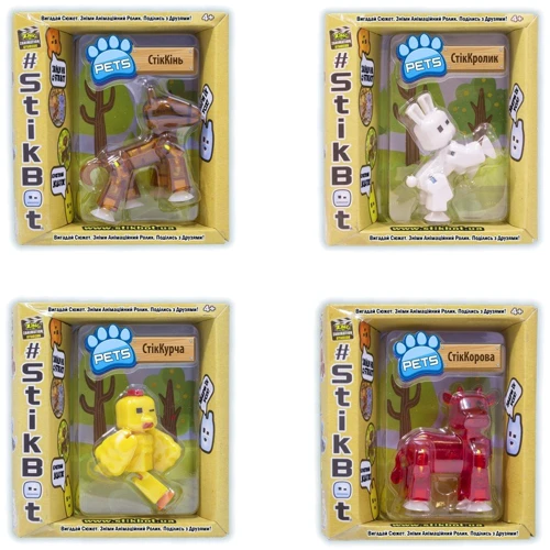 Фигурка для анимационного творчества Stikbot S2 Pets (в ассорт.) (TST622-2)