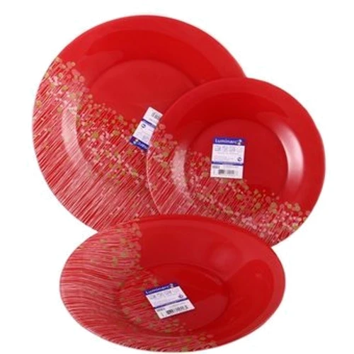 Столовий сервіз Сервіз Luminarc Flowerfield Red H2489 (19 пр)