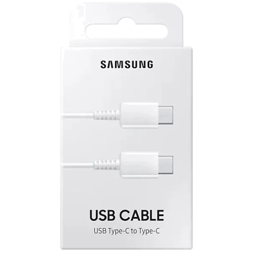 Кабель Samsung Cable USB-C to USB-C PD 60W 1m White (EP-DA705BWRGRU) фото 3
