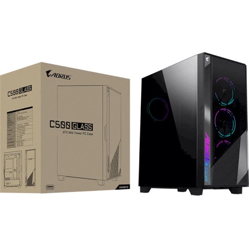 Корпус GIGABYTE AORUS C500 GLASS фото 10