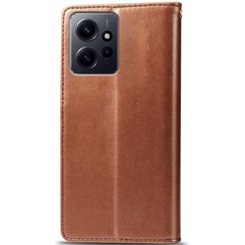 Аксессуар для смартфона Mobile Case GETMAN Gallant Brown for Xiaomi Redmi Note 12 4G: Совместимость Xiaomi Redmi Note 12 4G
