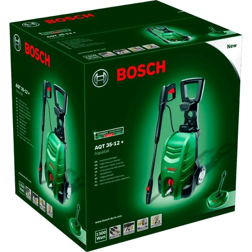 Мойка Bosch AQT 35-12+ (06008A7101): Емкость для воды (л) нет