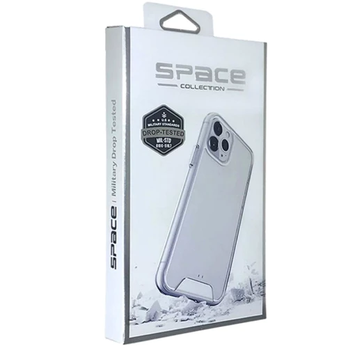Чехол для iPhone TPU Case Space Transparent for iPhone 12 / 12 Pro: Цвет прозрачный