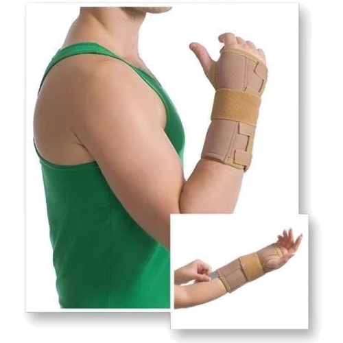 Бандаж на лучезапястный сустав с ребрами жесткости MedTextile размер L/XL люкс (4820137292170): Степень фиксации Полужесткая