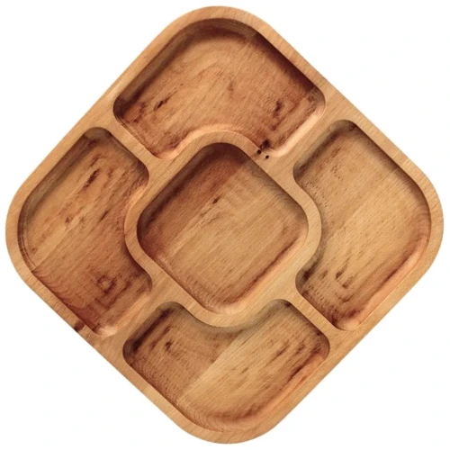 Мінажниця Brizoll Snack Quarto 25 см 5 секцій (MEN2-2525)