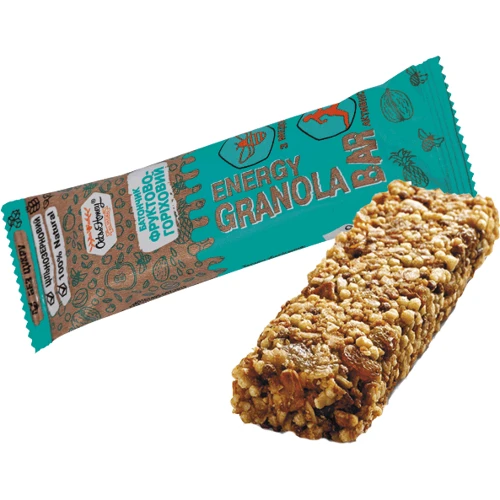 Батончик гранолу Oats&Honey Фруктово-горіховий бокс 24 шт х 40 г (4820013335311) фото 2
