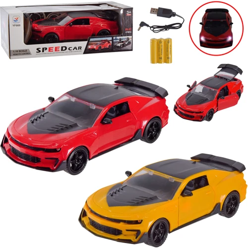 Машина на радіокеруванні YUFEI TOY Chevrolet Camaro жовта (YF668-18A): Клас Гоночный
