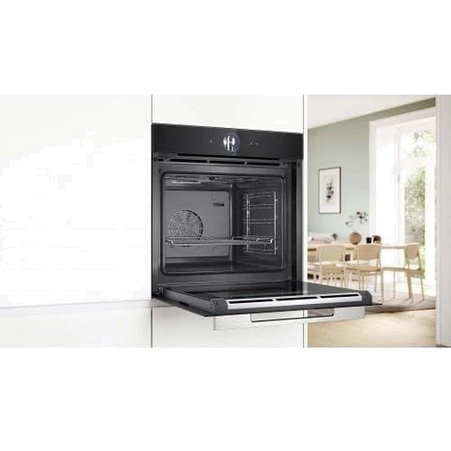 Духова шафа електрична Bosch HBG7361B1: Розміри 59.5x59.4x54.8 см