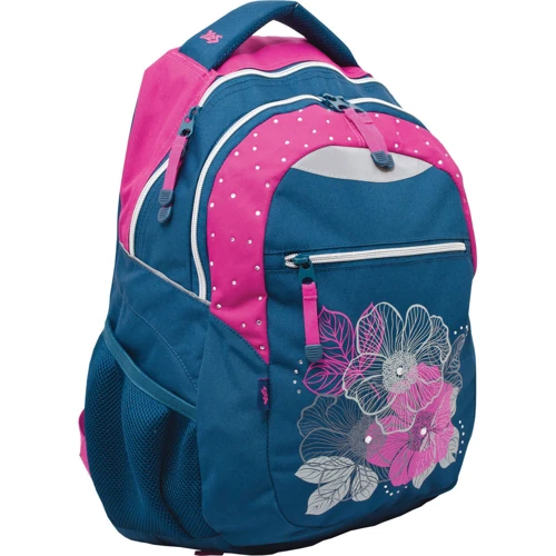 Рюкзак подростковый YES Т-23 "Flowers" (552644)