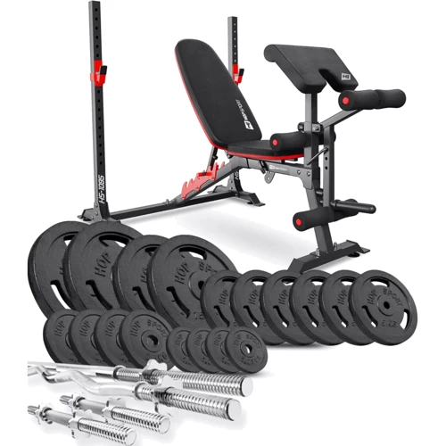 Скамья для жима и пресса Hop-Sport STRONG 138 кг HS-1095 (UT-10000699)