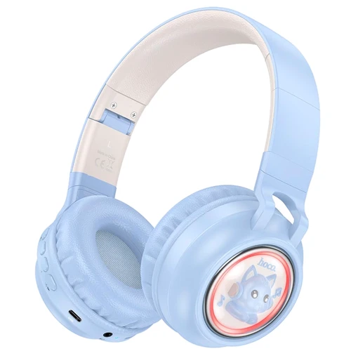 Навушники Hoco W50 Cute fun Blue