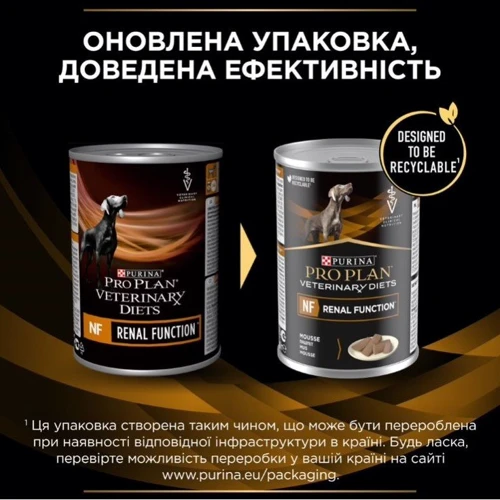 Влажный корм для собак Pro Plan Veterinary Diets NF Патологии почек 400 г (7613035181465): Класс Супер премиум