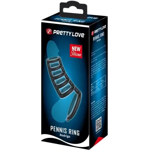 Стимулирующая ажурная насадка PRETTY LOVE Penis Ring Rodrigo, BI-210225