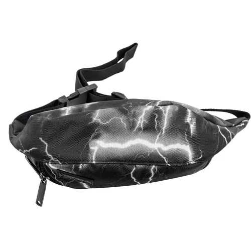 Мужская поясная сумка DNK Leather черная (DNK-Banan-col-blisk): Тип ручки Поясной ремень, Без ручки