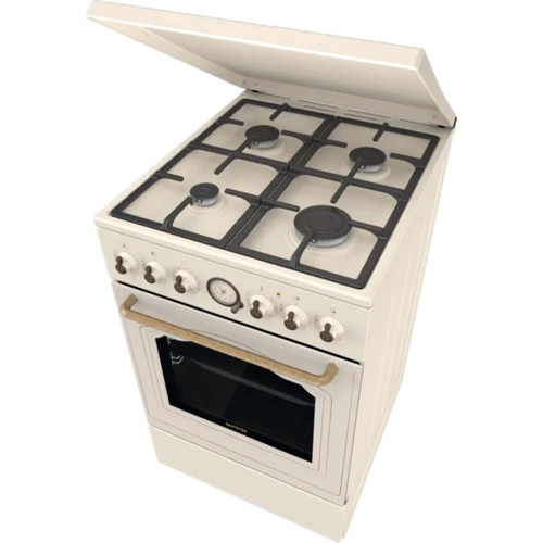Плита комбинированная Gorenje GKS5B70CLI: Тип варочной поверхности газовая