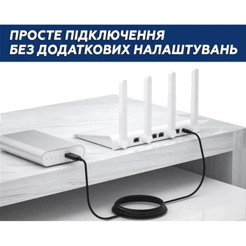 Кабель Dynamode кабель питания для роутера USB Cable to DC 5.5х2.1 mm 5V 1m Black фото 4
