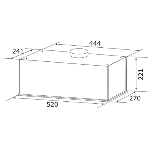 Вытяжка GRANADO Palamos 3603-1200 Inox: Тип воздухоочистителя Рециркуляция, Отвод