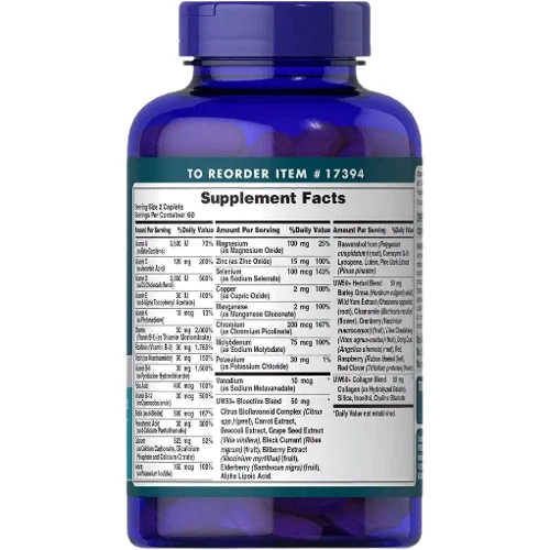 Puritan's Pride Ultra Woman 50 Plus Multi-Vitamin Мультивитамины для женщин 60 капсул: Тип Мультивитамины
