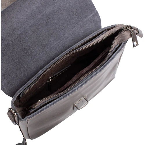 Женская сумка кросс боди Valiria Fashion серая (ODA8100-9): Застежка Механическая