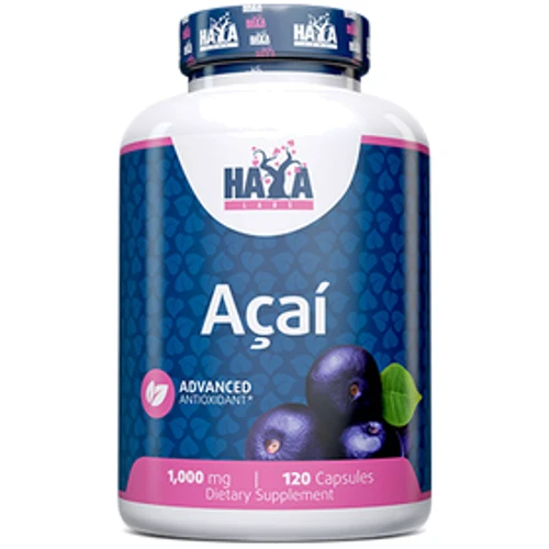 Haya Labs Acai 1000 мг Асаї 120 капсул