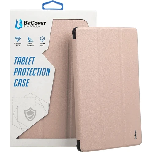 Аксессуар для iPad BeCover Case Book Tri Fold Hard Pink for iPad Air 13 (2024 / 2025) (711724): Материал искусственная кожа