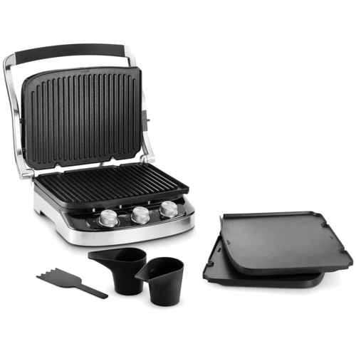 Электрогриль DeLonghi CGH 912 C Steel BK: Тип Электрогриль