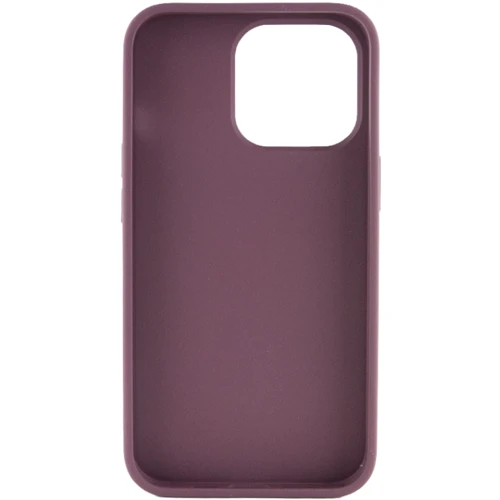 Чехол для iPhone TPU Case Bonbon Metal Style Plum for iPhone 14 Pro: Цвет фиолетовый