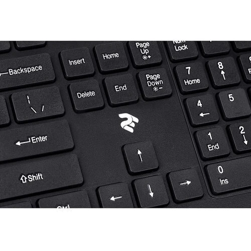 Клавиатура 2E KM1020 Slim USB Black (2E-KM1020UB): Количество клавиш 121