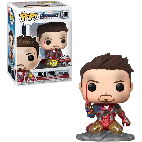 Игровая фигурка Funko POP! серии Мстители Финал Я Железный человек (47096): Тип Персонаж мультфильма, фильма