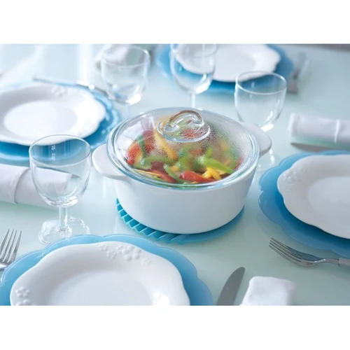 Каструля PYREX VITROCERAMIC кругла 2.2л + скляна кришка (P25A000) фото 4